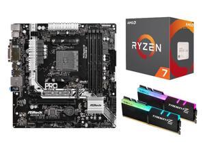 AMD RYZEN 7 1700 3.0 GHz CPU + ASRock AB350M Pro4 MB + G.SKILL 2 x 8G DDR4 2400 RGB Memory AMD RYZEN 7 1700 3.0 GHz CPU + ASRock AB350M Pro4 MB + G.SKILL 2 x 8G DDR4 2400 RGB Memory