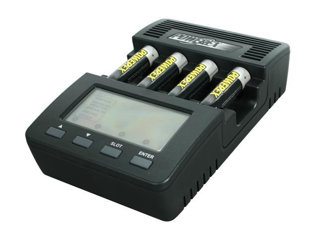 POWEREX MH-C9000 WizardOne Charger-Analyzer w/4pcs 2700mAh AA