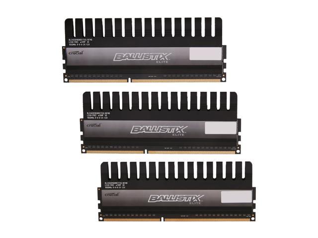 Ballistix Tactical 12GB (3 X 4GB) 240-Pin DDR3 SDRAM DDR3 1600 (PC3 ...