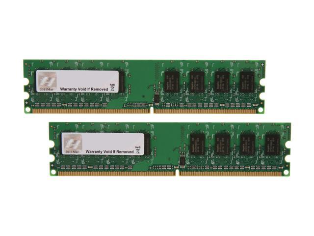 G.SKILL 2GB (2 x 1GB) 240-Pin DDR2 SDRAM DDR2 667 (PC2 5300) Dual