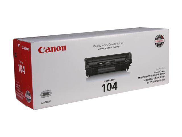 Canon 104 Toner Cartridge Black 9105