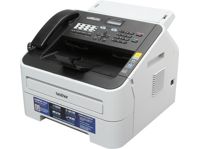 Brother FAX-2840 33.6 Kbps Super G3 Monochrome Laser Fax Machine