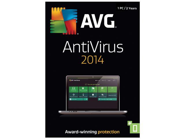 AVG Anti-Virus 2014 - 1 PC / 2-Year for Free