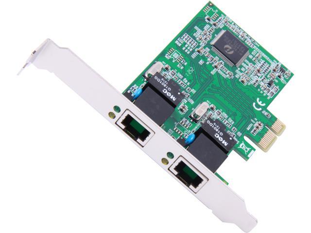 Syba Sd Pex Dual Lan Ports Gigabit Ethernet Card Realtek Chipset