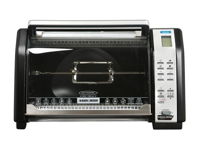 black and decker six slice toaster oven