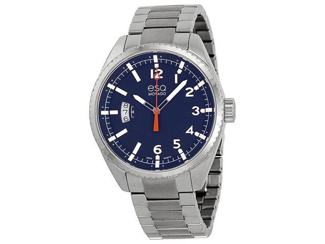 ESQ Movado 07301426 Men's esq CATALYST tm Three-Hand Blue Dial Watch