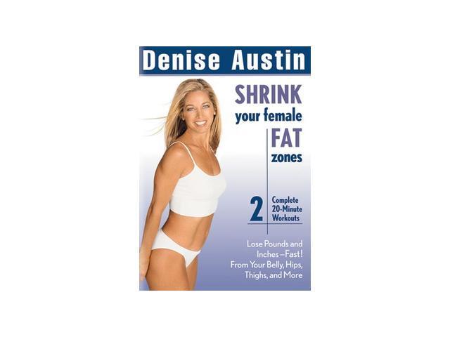 Denise Austin Shrink Your Female Fat Zones Dvd 120
