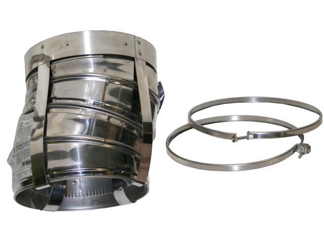 Selkirk Metalbestos 6T-EL15KIT 6 " Stainless Steel Insulated 15º Elbow Kit