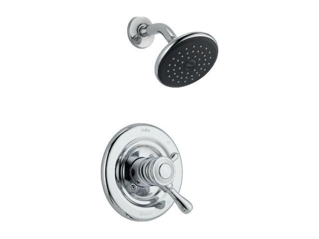 Delta Faucet T17278 Leland 2 gpm Single-Lever Handle Pressure Balance Monitor 17 Series Shower Trim, Chrome