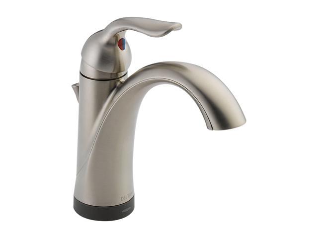 DELTA 538T-SS-DST Lahara Single Handle Lavatory Faucet with Touch2O.xt Technology