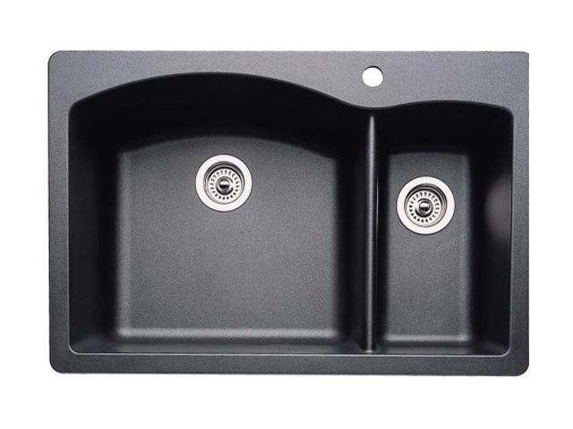 Blanco 440199 Diamond 1-1/2 Bowl Silgranit II (Di) - Anthracite