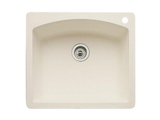 Blanco 440212 Diamond Single Bowl Silgranit II (Di) - Biscuit