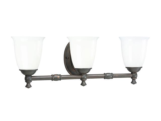 Progress Lighting Venetian Bronze 3-Light Bath Bracket