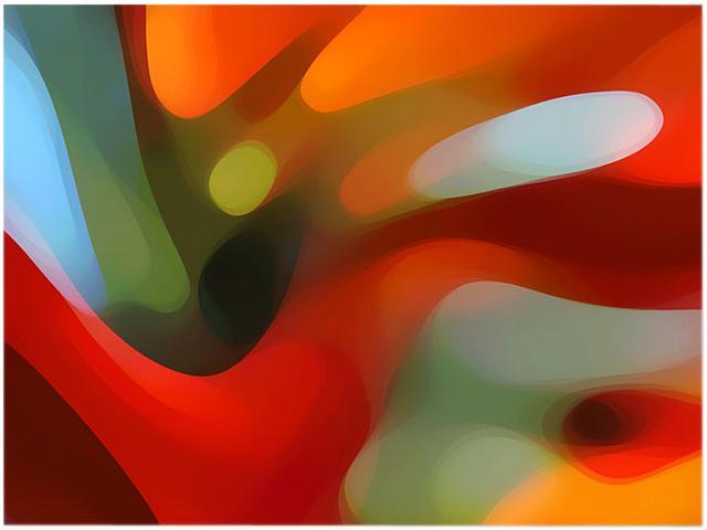 Trademark Fine Art Amy Vangsgard 'Red Tree Light' Canvas Art