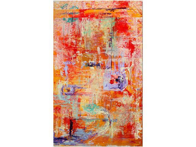 Trademark Fine Art Pat Saunders-White  'Odessy' Canvas Art