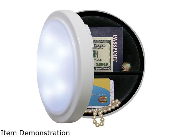 Trademark 82-5321 Wireless Closet Light with Concealed Safe 8 Inch Diameter