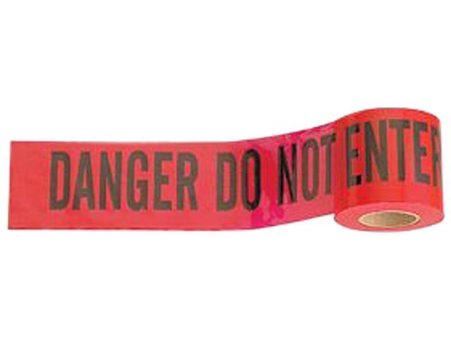 Standard Red “Danger - Do Not Enter" - 3" x 300'