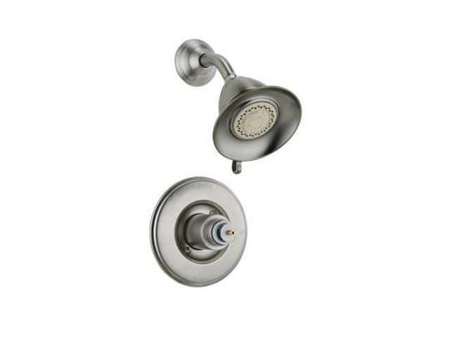 DELTA T14255-SSLHP Victorian Single-Handle Pressure-Balanced Shower Trim Stainless