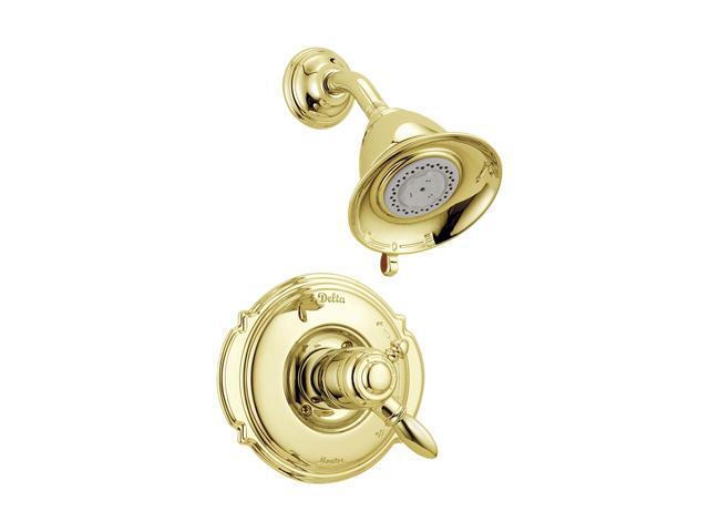 DELTA T17255-PB Victorian Monitor 17 Series Shower Trim Polished Brass