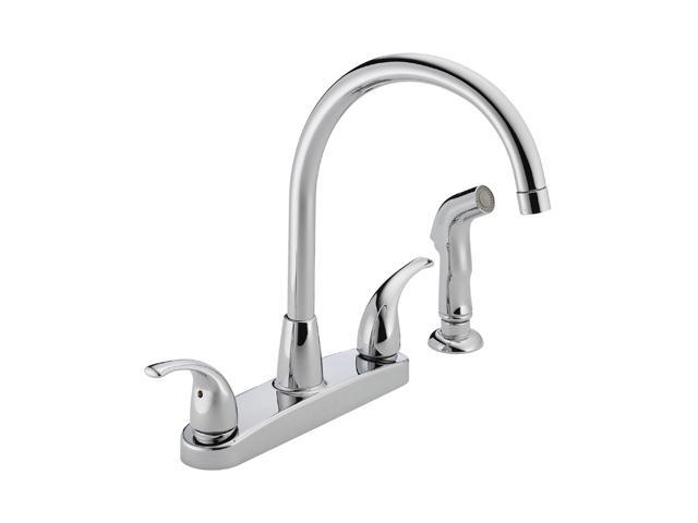 PEERLESS P299578LF Two Handle Kitchen Faucet Chrome