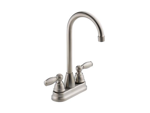 PEERLESS P290LF-SS Two Handle Bar-Prep Faucet Stainless Steel