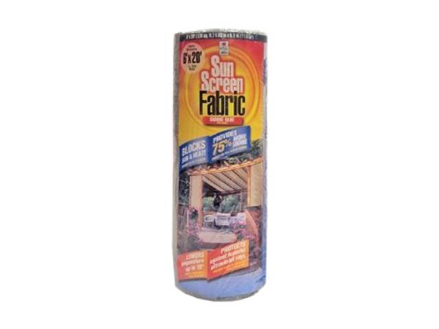 6' X 20' Red SunScreen Fabric