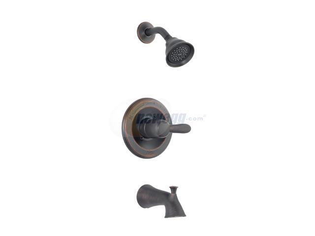 DELTA T14438-RB Venetian Bronze Lahara Monitor 14 Series Tub and Shower Trim