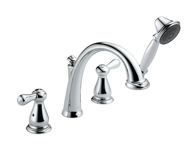 DELTA T4775 Chrome Leland Roman Tub with Handshower Trim