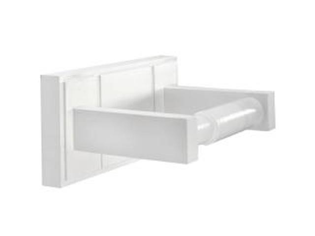 Croydex WA971122YW Maine Toilet Roll Holder White Wood