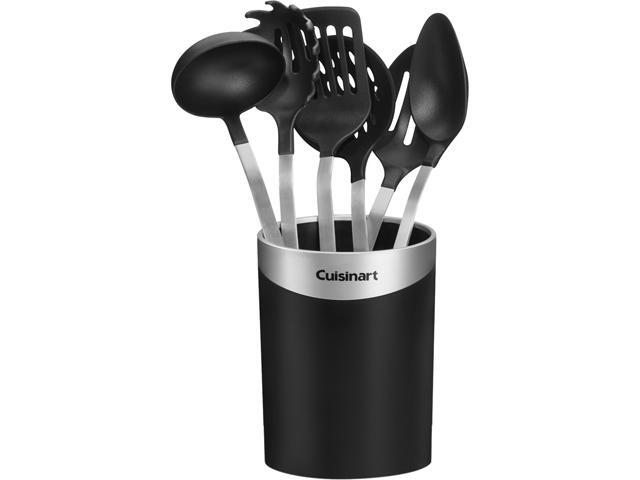 Cuisinart  8PC ANODIZED COOKWARE SET KITCHEN TOOL CROCK 7 TOOLS KIT