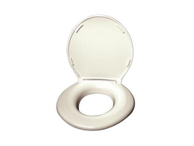 Big John 2445646-2CR Toilet Seats Closed Front Toilet Seat with Cover in Cream