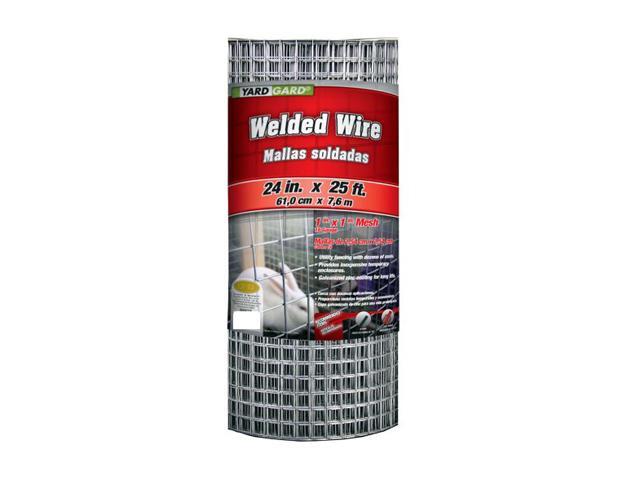 Mat 24" x 25' 1" Mesh Galvanized Welded Mesh Fence 309312A