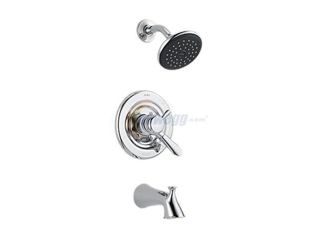 DELTA T17438 Lahara Monitor 17 Series Tub Spout and Shower Trim - Chrome