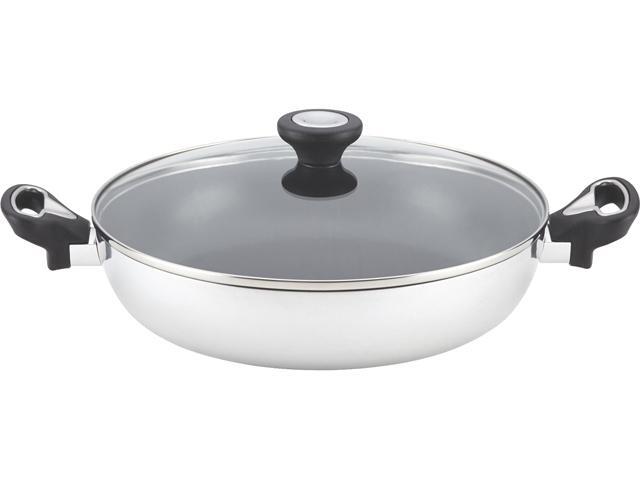 Farberware  New Traditions Stainless Steel Nonstick 11-Inch Aluminum Covered Everything Pan