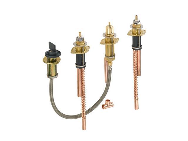 DELTA R4707 Flexible 4-Hole Roman Tub Rough-In Valve Only with Hand Shower Rough-In