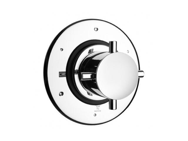 La Toscana USCR425 Single-Handle 3-Way Diverter Valve and Trim, Chrome Finish