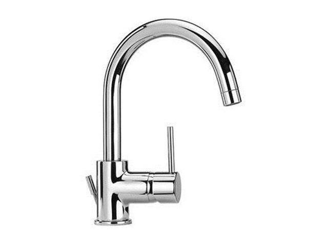 La Toscana 78CR250 Elba Single Post Mount Lavatory Faucet with Metal Pop-Up Drain