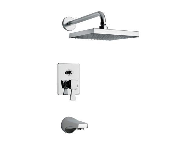 La Toscana 89CR797 Lady Pressure Balance Tub/Shower Faucet, Chrome Finish