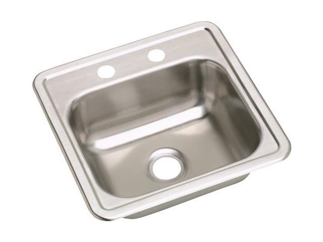Elkay D115162 Dayton Top Mount Sink, Stainless Steel