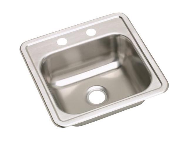 Elkay D115152 Dayton Top Mount Sink, Stainless Steel