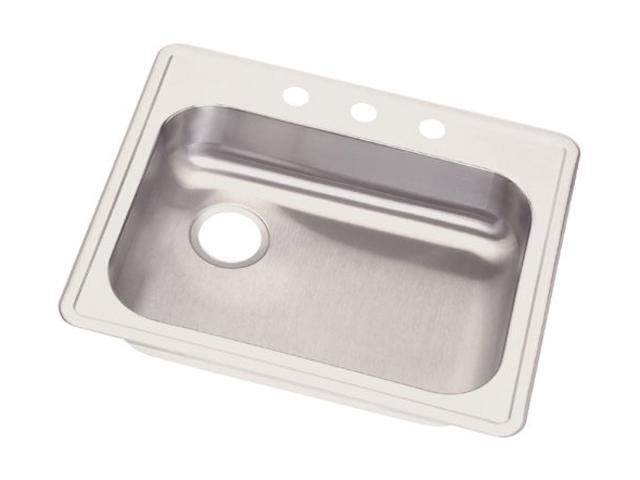 Elkay GE12521L3 Dayton Top Mount Sink, Stainless Steel