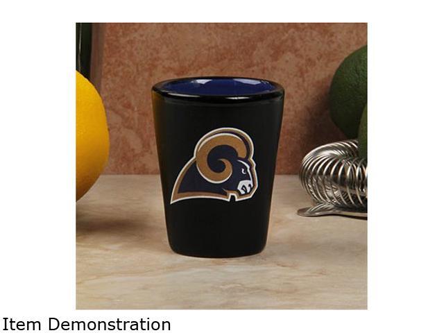 Boelter Brands NFL Dark Blue Plastic Shot Glass St. Louis Rams (2 oz.)