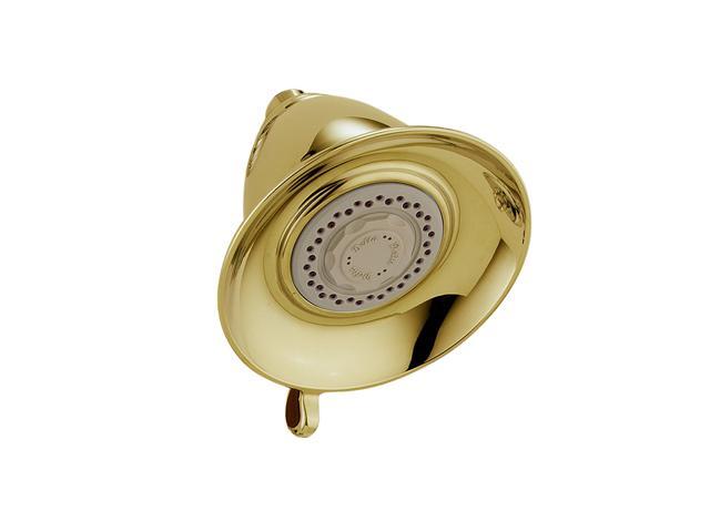 DELTA  RP34355PB  Touch-Clean 3-Setting Showerhead - Brilliance Polished Brass