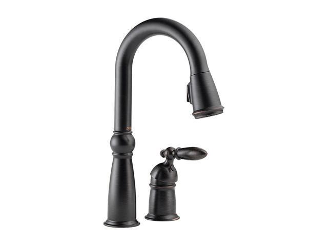 DELTA 9955-RB-DST Victorian Single Handle Bar/Prep Faucet Venetian Bronze