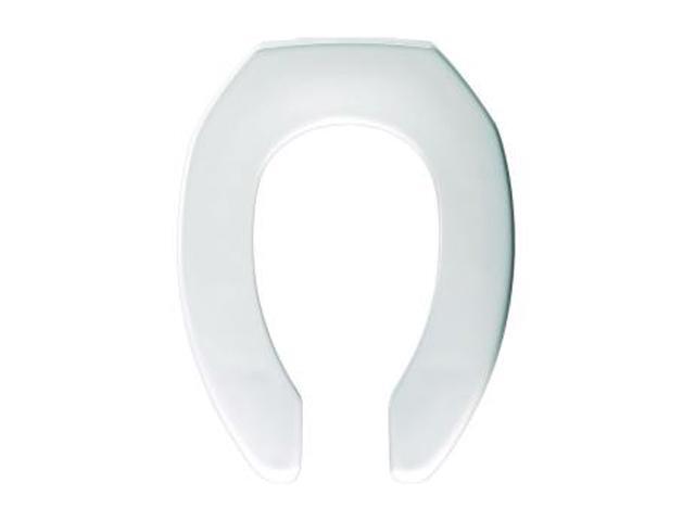 Bemis  295CT 000  STA-TITE Elongated Open Front Toilet Seat - White