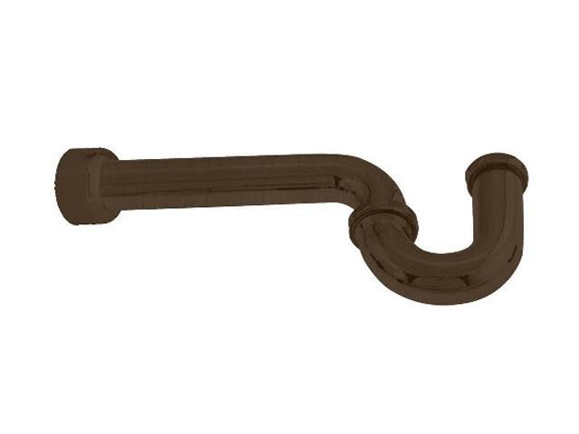 Westbrass D401-1-12 1-1/2" x 1-1/2" P-Trap with Box Flange