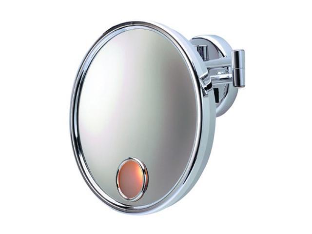 Jerdon JD7C 3X Euro Lighted Wall-Mount Mirror