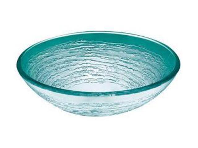 Pegasus G-242 Above-Counter Round Glass Vessel Sink