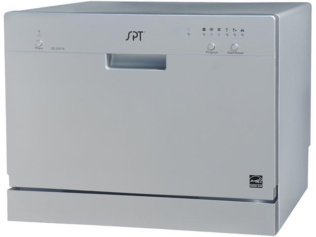 SPT SD-2201S Countertop Dishwasher, Silver - Newegg.com