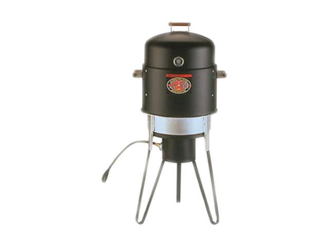 Brinkmann Smoke`N Pit Pitmaster Deluxe Charcoal/Wood Smoker & Grill 805
